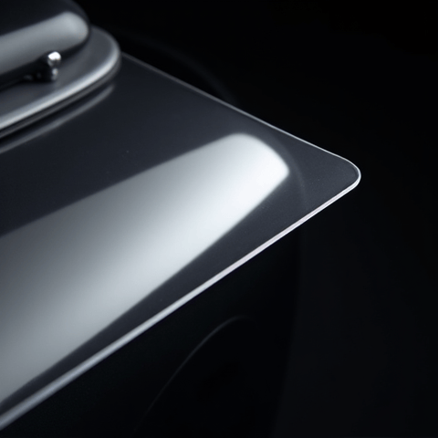 Close-up of a perfectly wrapped edge using XPEL PPF on a vehicle