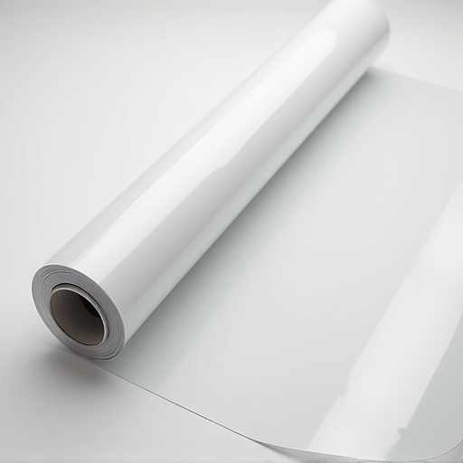 Autograff technician meticulously applying Paint Protection Film to the hood of a Tesla Model Y in a mobile setting.