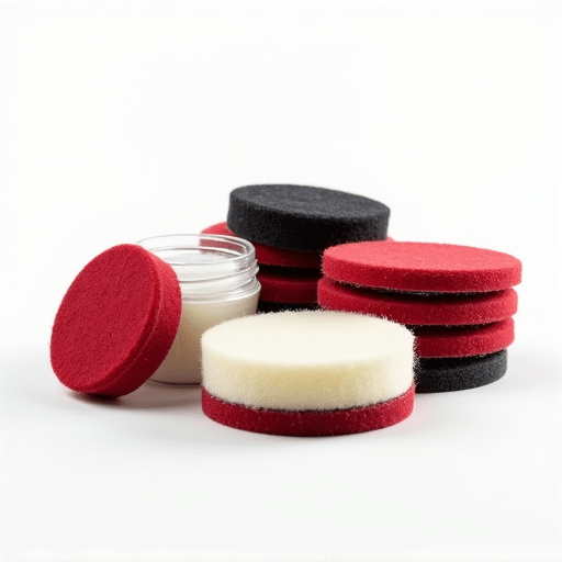 Meticulous paint correction process removing swirl marks from a dark luxury car in Studio City.