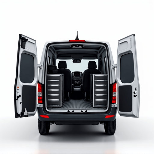 Autograff Mobile Tint van parked at a Studio City residence ready for paint correction service.