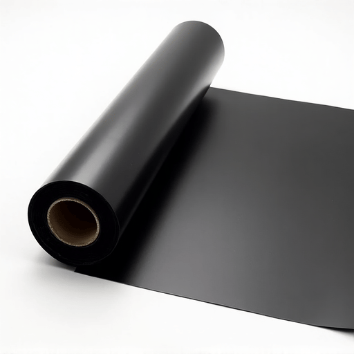 Professional application of standard dyed window tint film on a vehicle side window.