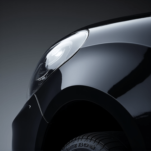 Deep gloss finish achieved after professional ceramic coating application.