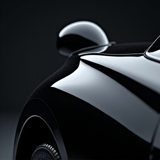 Paint correction service removing swirl marks and restoring factory finish.