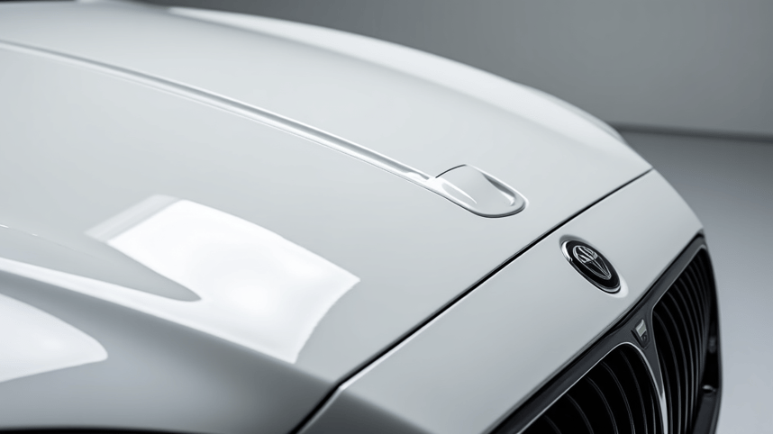 Flawless ceramic coating application on a Tesla Model 3 in North Hollywood.