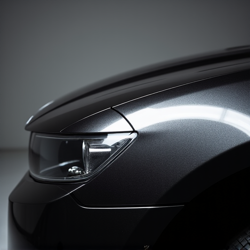 Detailed shot of PPF conforming perfectly to the complex curves of a BMW fender. The film remains optically clear, demonstrating the high quality of XPEL/Rayno films used by Autograff.