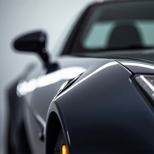 Application of protective film over a vehicle's headlight assembly, preventing yellowing and pitting. This service ensures long-term clarity and performance for lighting components.