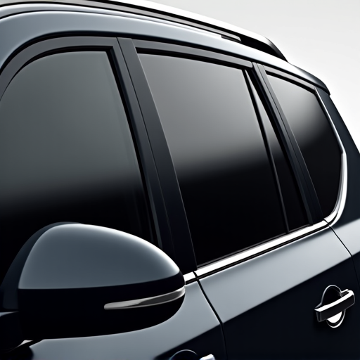 Full vehicle ceramic tint using Rayno film on a modern SUV, showcasing heat rejection benefits. This installation was completed conveniently at the client's North Hollywood residence.