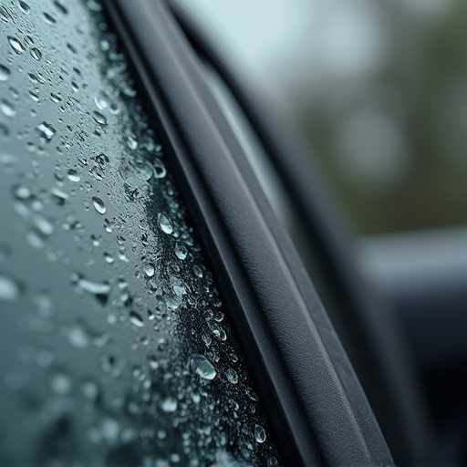 Clean removal and reapplication of window tint showing crisp, professional edges. We ensure flawless results even when servicing older tint jobs.